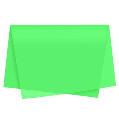 Papel Seda Verde Claro 48x60 C/100fls Vmp