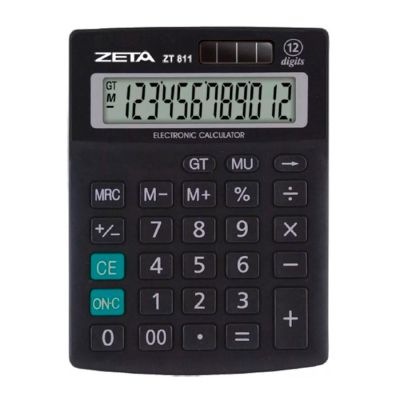 Calculadora Mesa 12 Digitos Zt 811 Zeta