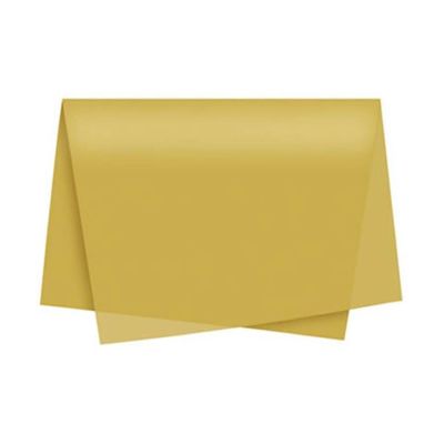 Papel Seda Dourado 48x60 C/100fls Vmp