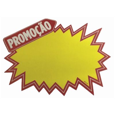 Cartaz Preco Splash 19,5 X 26,5cm - Promocao C/25 Un. Mod.80