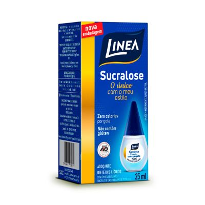 Adocante Liquido Sucralose 25ml Linea