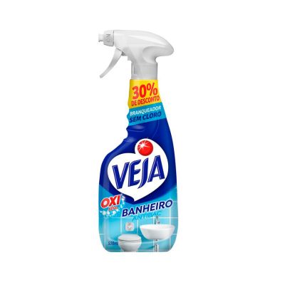 Limpador Banheiro 500ml Veja Oxi Spray Embalagem Promocional