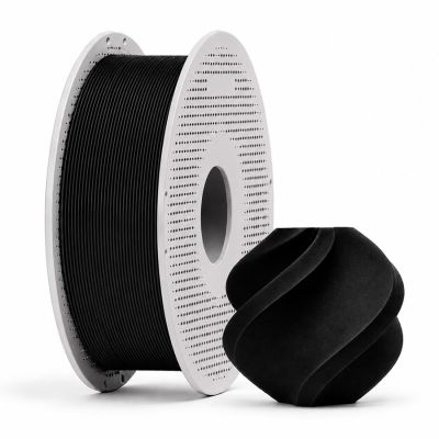 Filamento Pla Lite 1,75mm Preto C/ Carretel Bambu Lab
