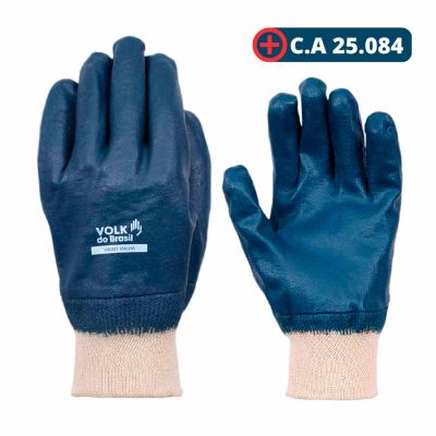 Luva Malha Vdbnit Azul M Volk (ca 25084)