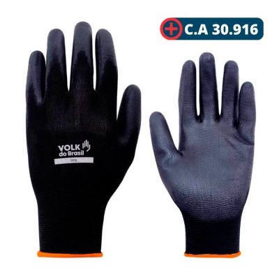 Luva Poliamida Tatil Preta G Volk (ca 30916)
