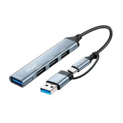 Hub Usb-c 3.0 4 Portas Preto Ac448 Multi