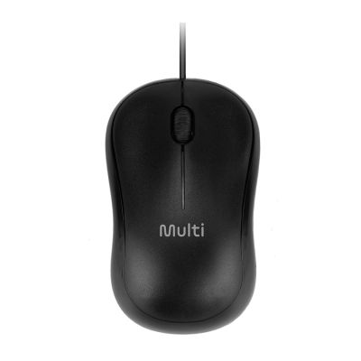 Mouse Com Fio Usb Preto Mo655 Multi