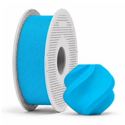 Filamento Pla Lite Ciano C/ Carretel Bambu Lab