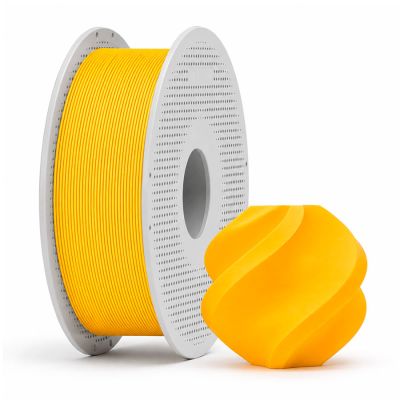 Filamento Pla Lite Amarelo C/ Carretel Bambu Lab