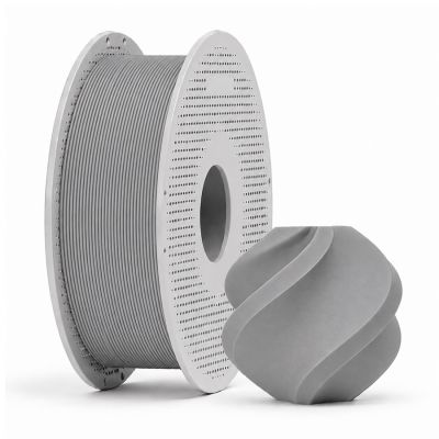 Filamento Pla Lite Cinza C/ Carretel Bambu Lab