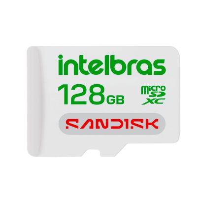 Cartao De Memoria P/ Seguranca Eletronica 128gb Intelbras
