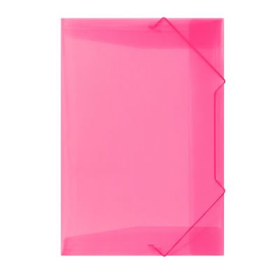 Pasta Aba Elastica Oficio Soft Rosa Polibras