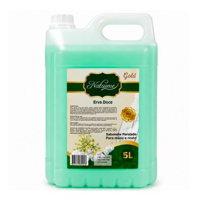 Sabonete Liquido Erva Doce Gold 5l Natsume