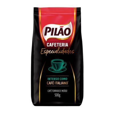 Cafe Cafeteria Italiano Pouch 500g Pilao