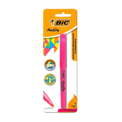 Marca Texto Brite Liner 522220 Rosa Bls C/1 Bic