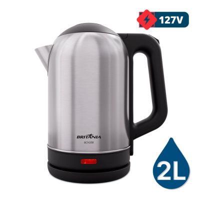 Chaleira Eletrica 2l Bch20b Inox 127v Britania