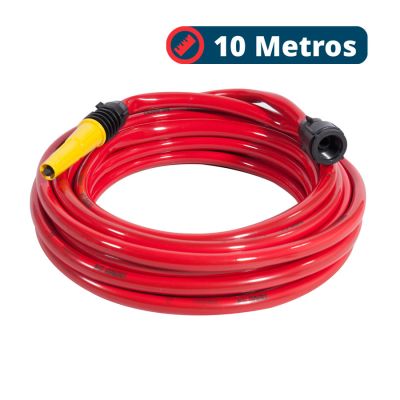 Mangueira P/ Jardim 10m Vermelha Nove54