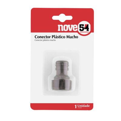 Conector Plastico Macho Nove54