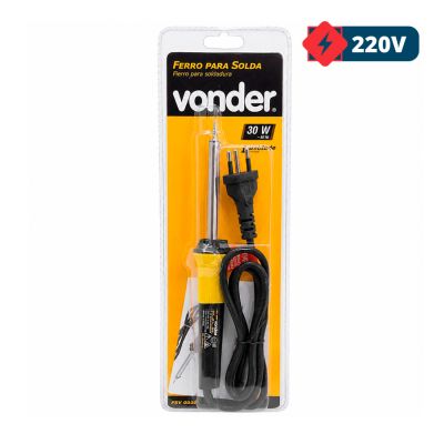 Ferro P/ Solda 30w Fsv0030 220v Vonder
