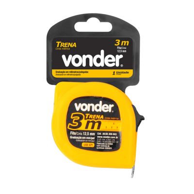 Trena De Aco 3m X 12,5mm Vonder