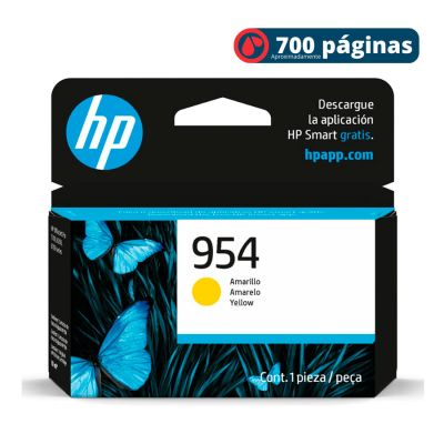 Cartucho De Tinta Hp 954 - L0s56al Amarelo Original