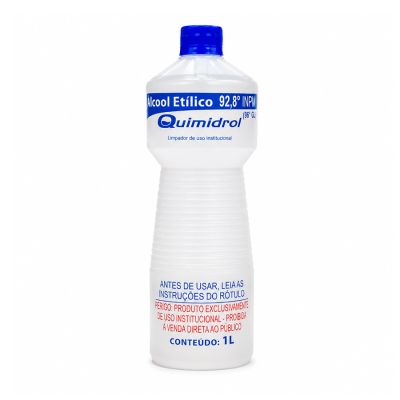 Alcool Etilico 92,8° Inpm  1l Quimidrol