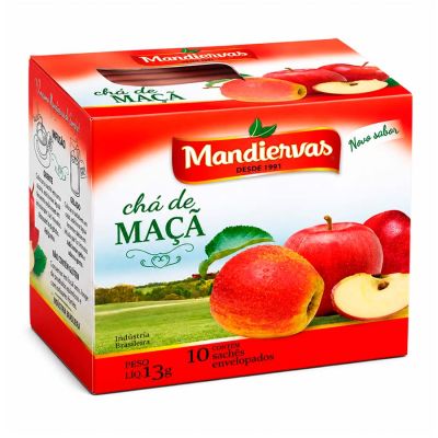Cha Maca C/ 10 Saquinhos Envelopados 13g Mandiervas