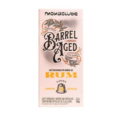 Capsula Cafe Espresso Rum 52g C/ 10 Unidades Moka Clube