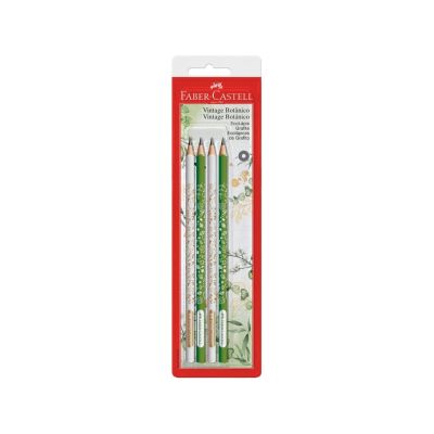 Lapis Grafite Ecolapis Vintage Botanico Bls Faber-castell