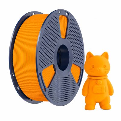 Filamento Pla Matte 1,75mm Laranja C/ Carretel Sunlu