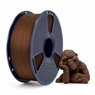 Filamento Pla Wood 175mm Nogueira C/ Carretel Sunlu