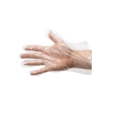 Luva Plastica Transparente Descartavel C/100 Unidades Bompack