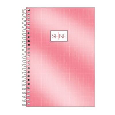 Caderno Linguagem Espiral Capa Dura 1/4 80fls Shine Foroni